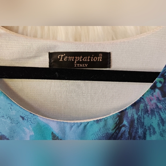 Temptation Italy Italian Florals Lined Swing Dress - Picture 4 of 8